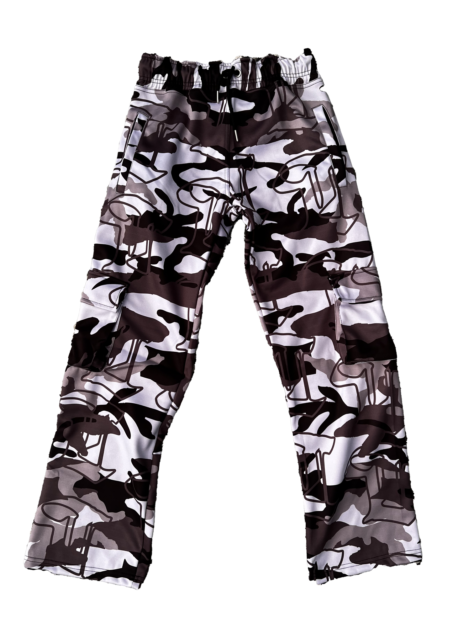 Cargo Sweatpants (White)