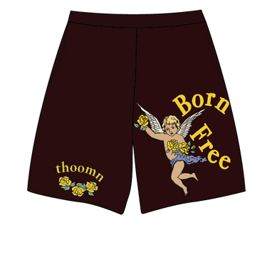 Born Free Mesh Shorts (Brown)