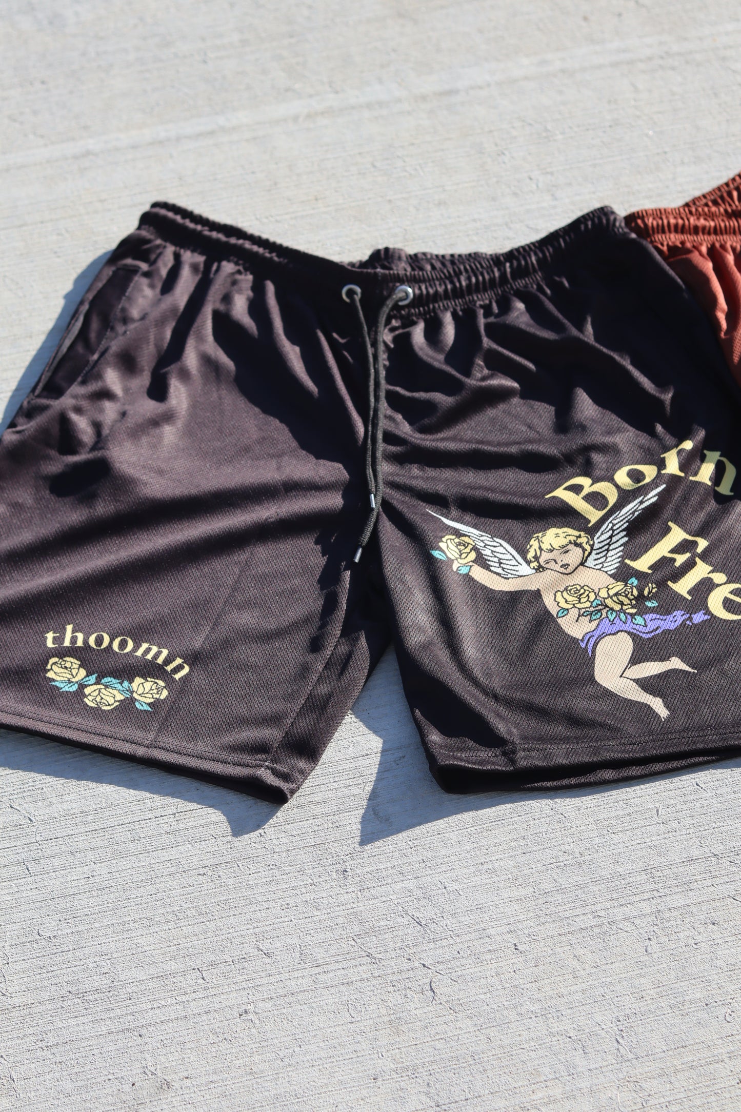 Born Free Mesh Shorts (Black)
